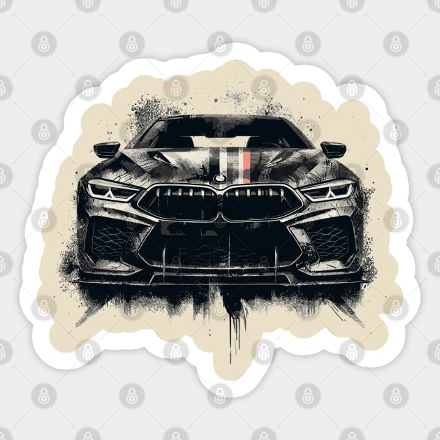 BMW M8 Sticker by Vehicles-Art